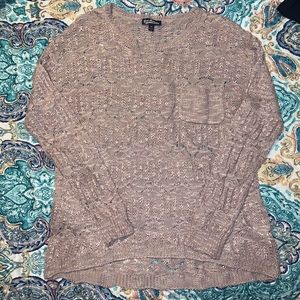 Freshman Knit Long Sleeve Sweater